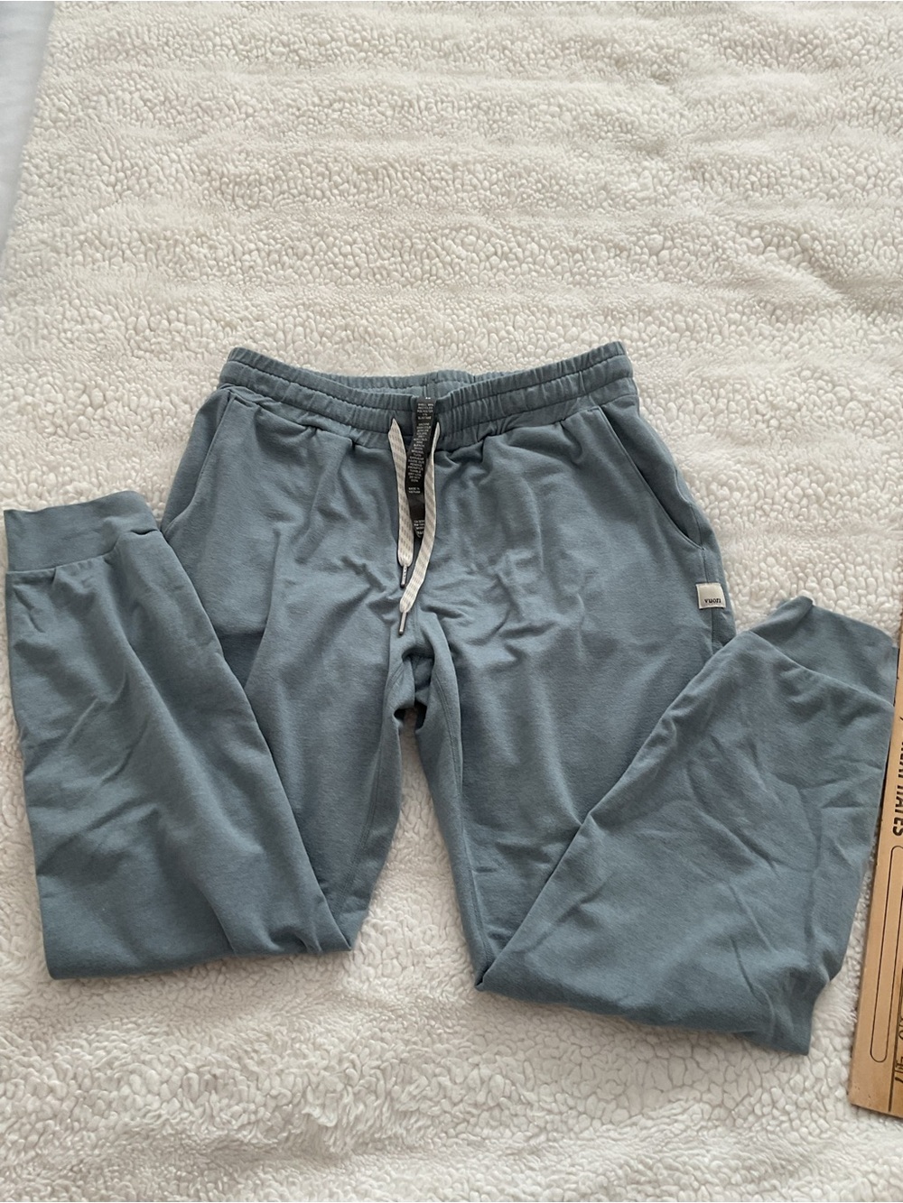 Women’s Vuori Performance Joggers XS Slate Blue Drawstring Sweatpants